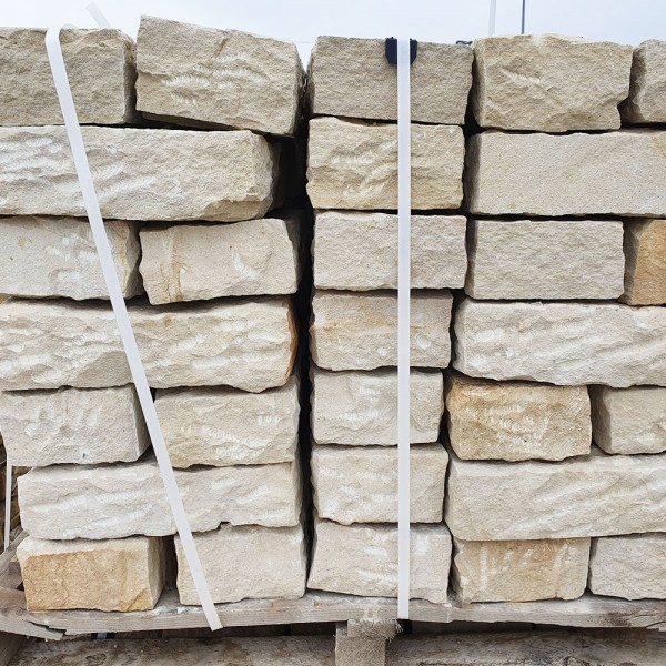 Sandstein Mauerstein 10 x 20 x 40 cm - 1 Stück